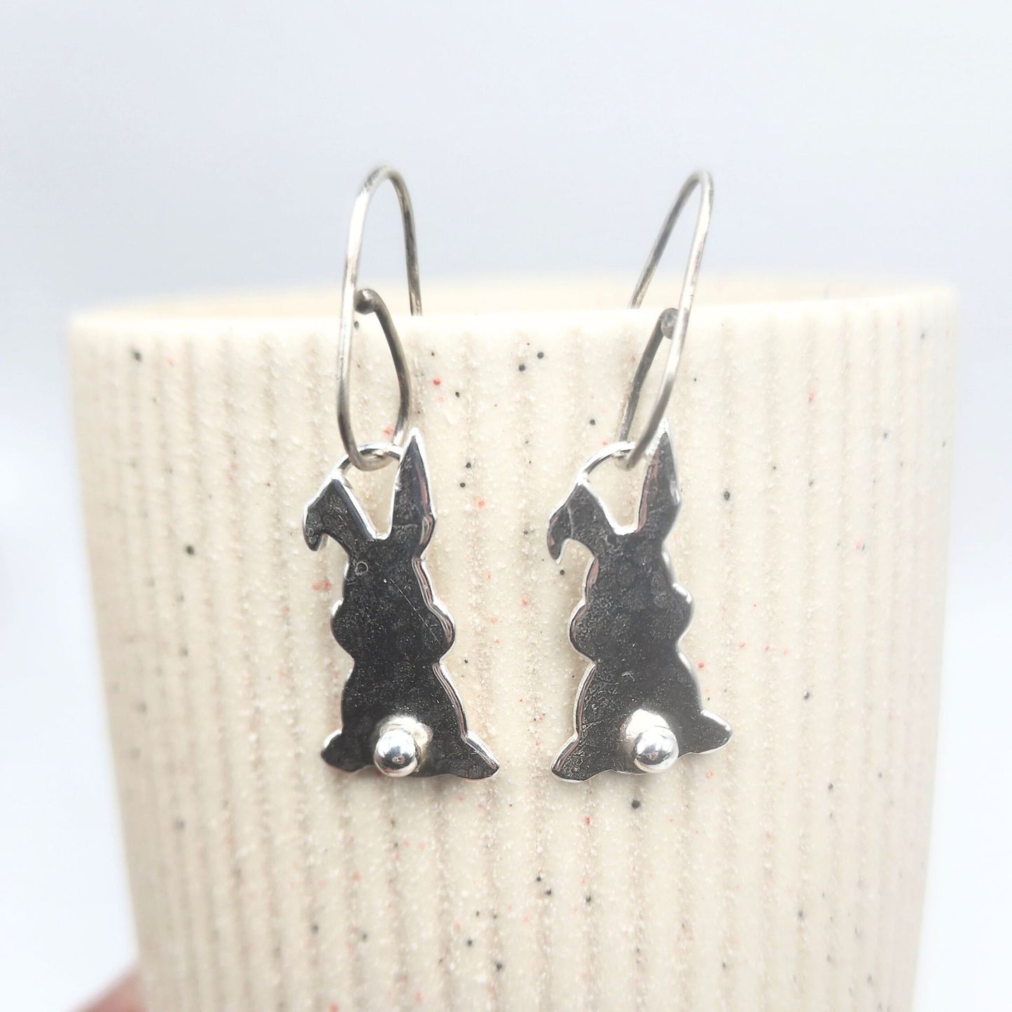 Bunny - Flower Connector Earrings