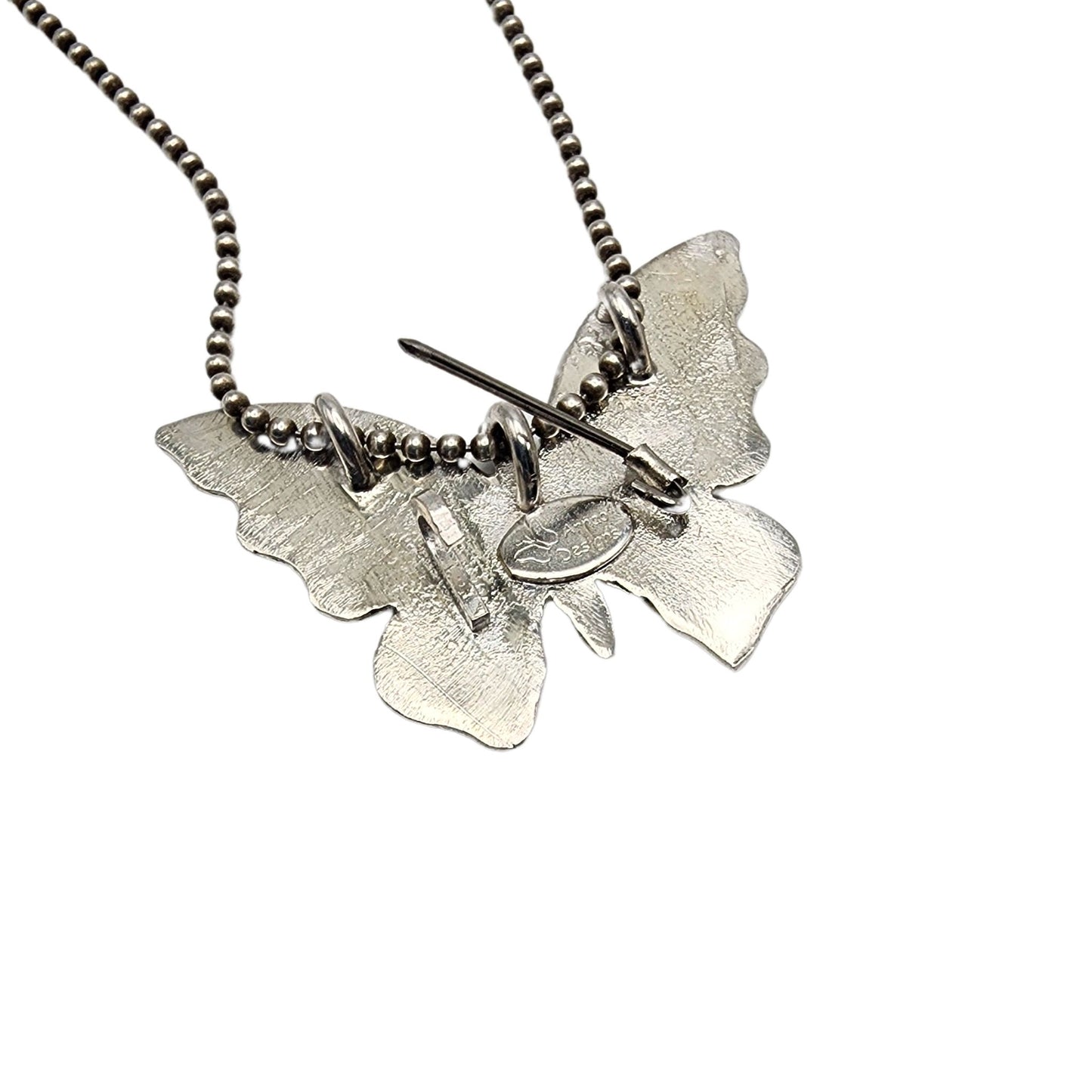 Butterfly Pin – Necklace Combo