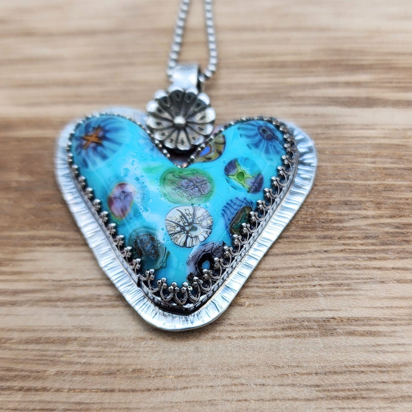 Light Blue Floral Love