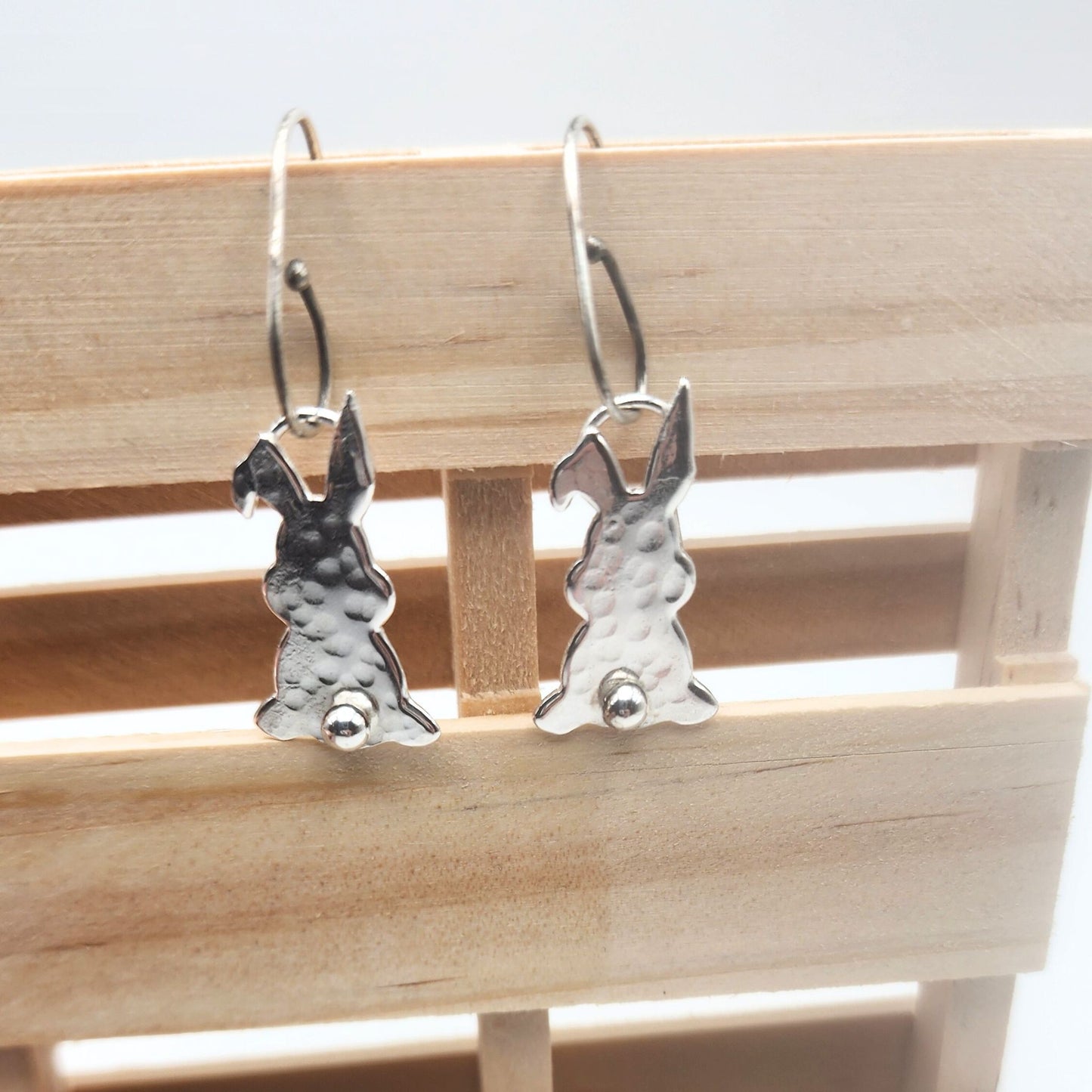 Bunny - Flower Connector Earrings
