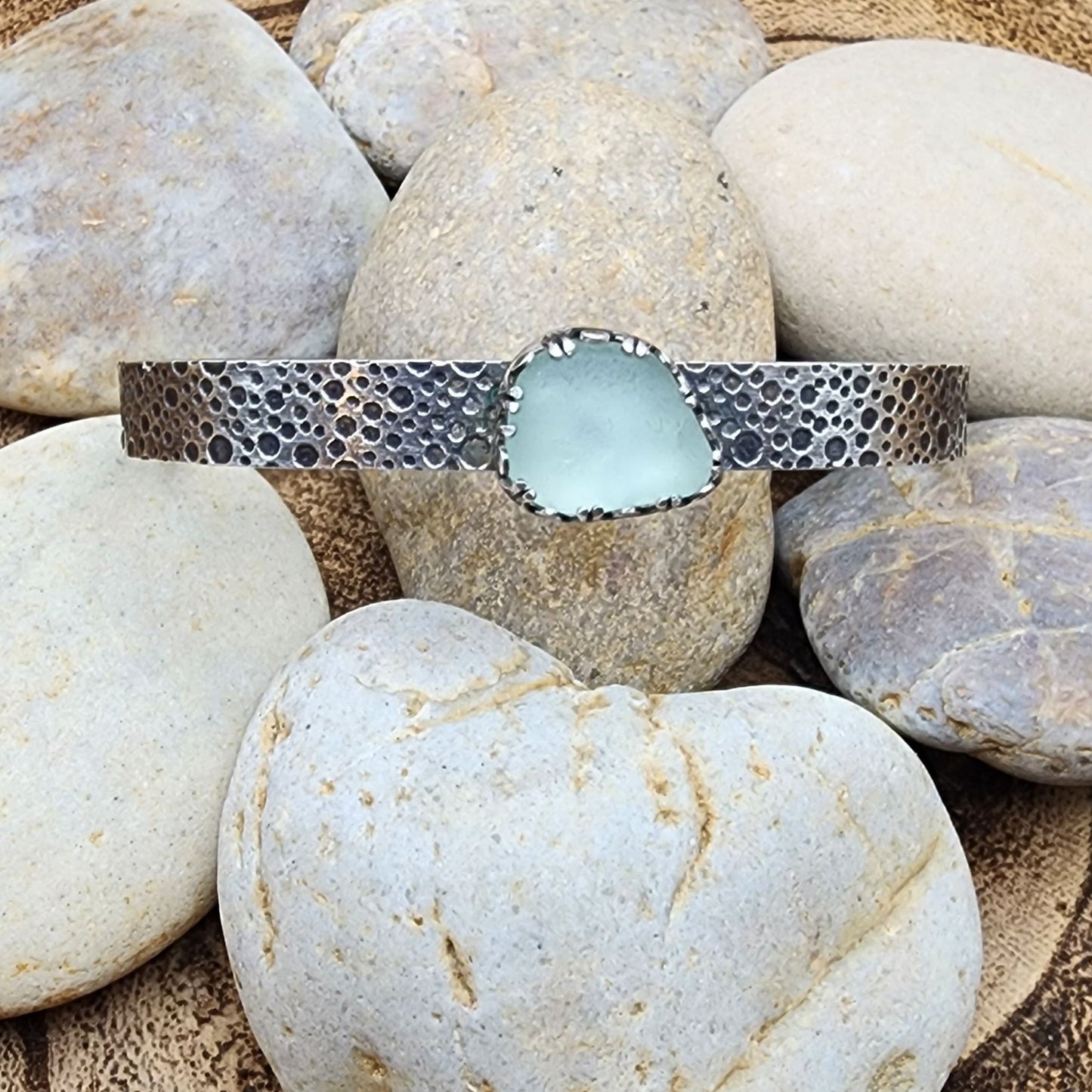 Light Blue Teal Sicilian Sea Glass