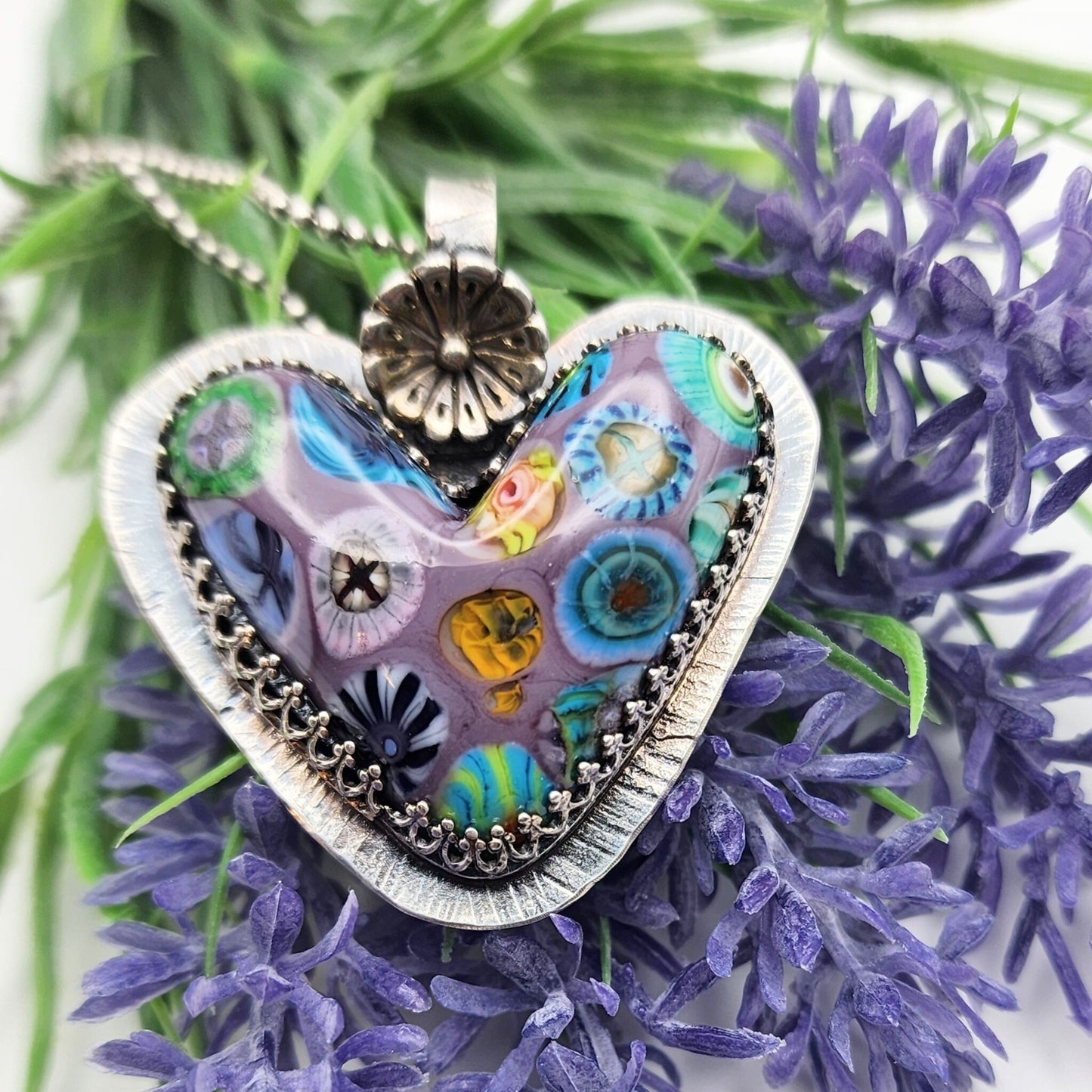 Purple Floral Love