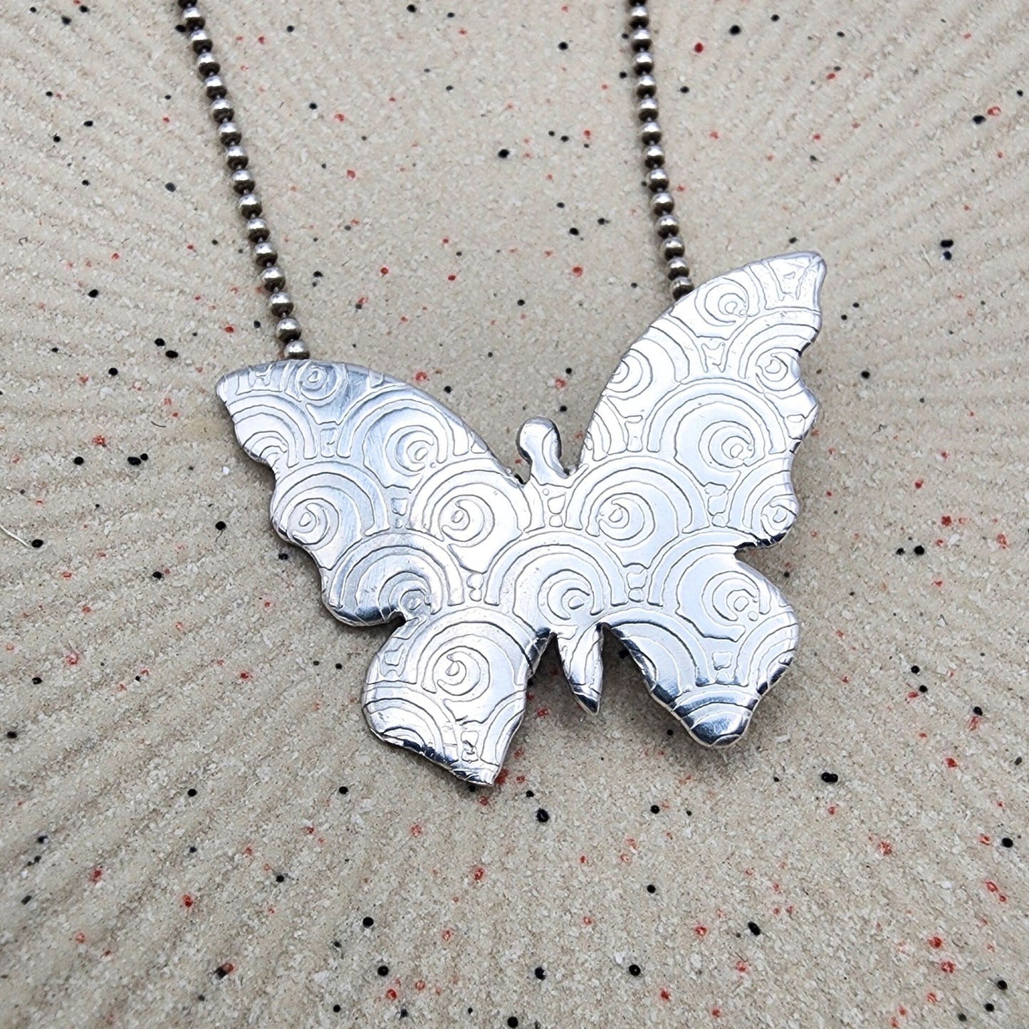 Butterfly Pin – Necklace Combo