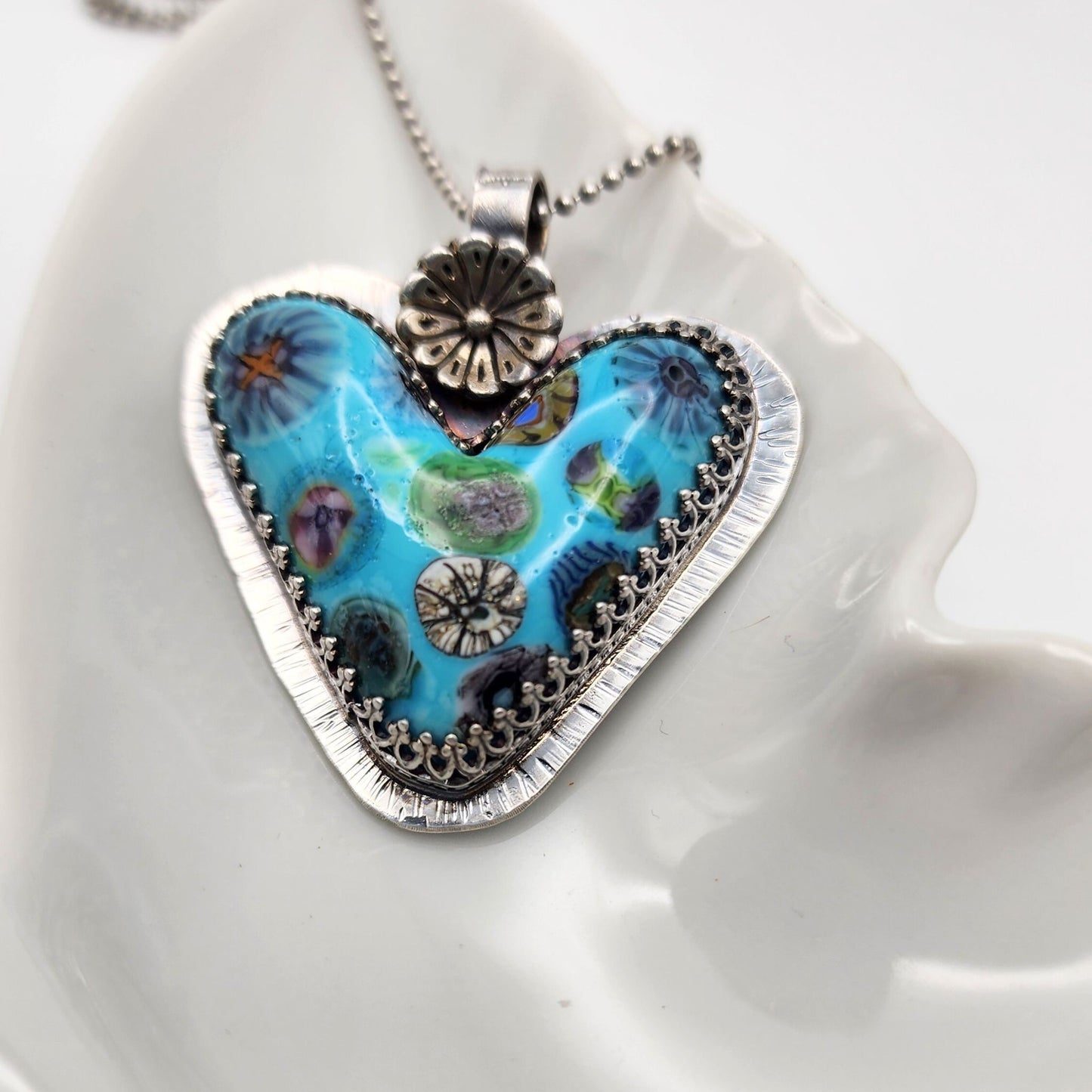 Light Blue Floral Love