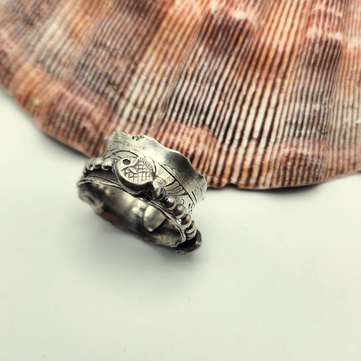 Spinner Ring - Three Fish
