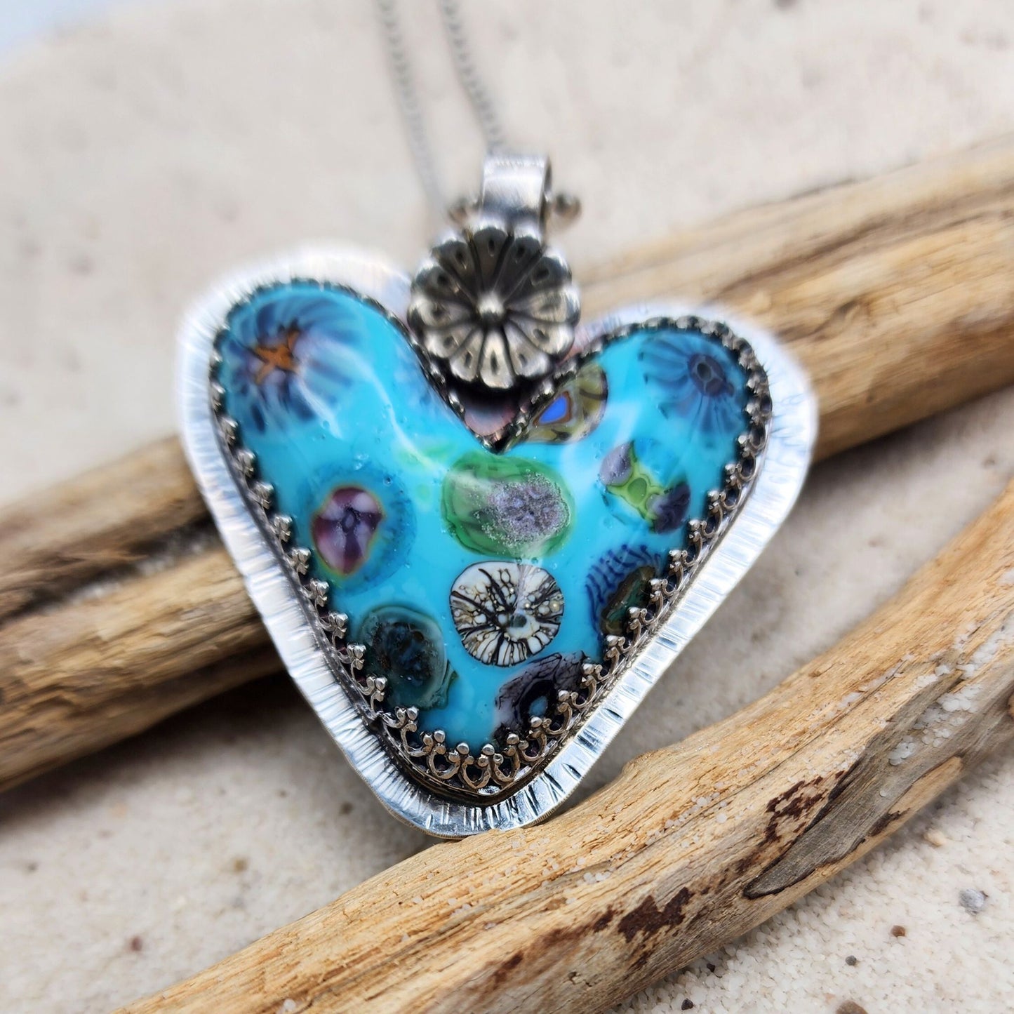 Light Blue Floral Love