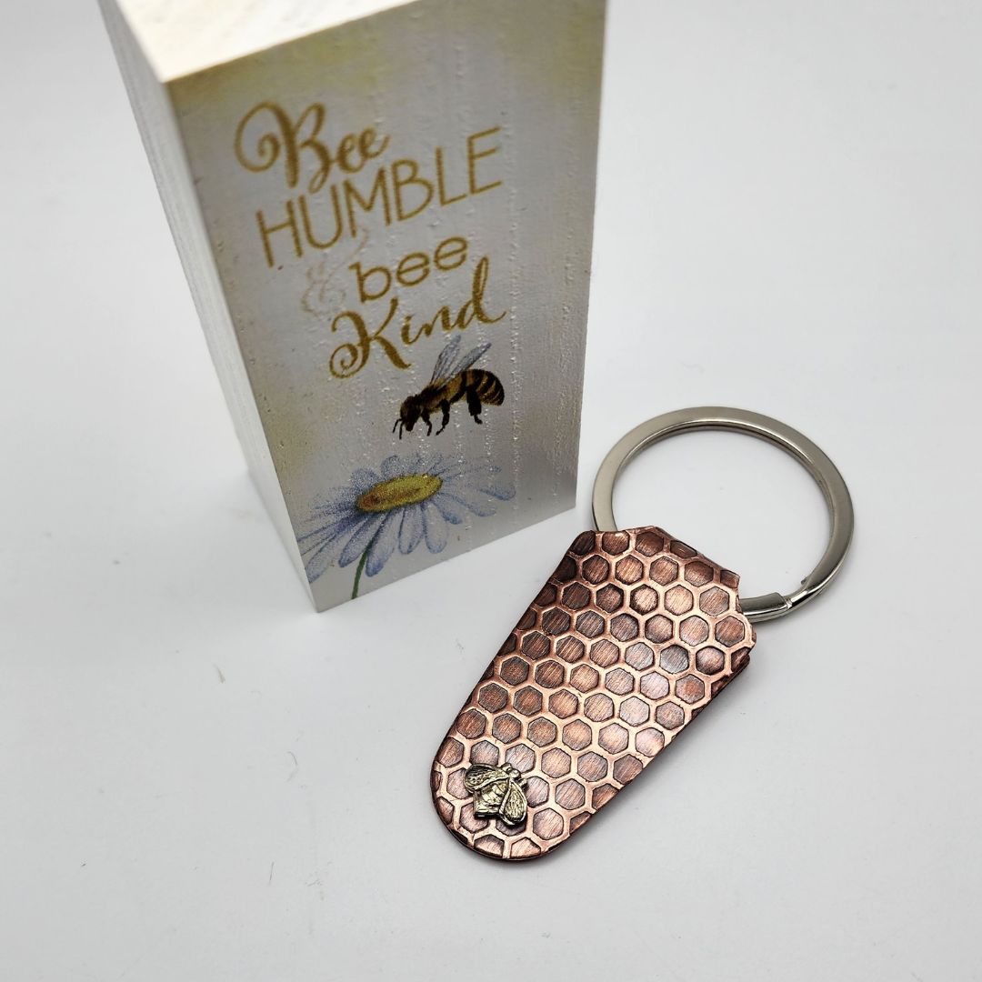 Honey Bee Keychain