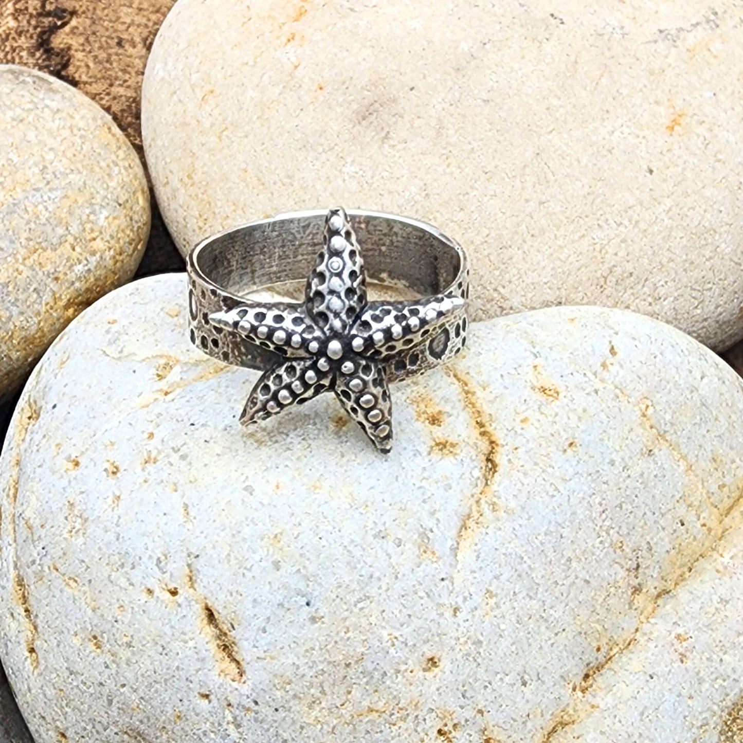 Starfish Adjustable Ring