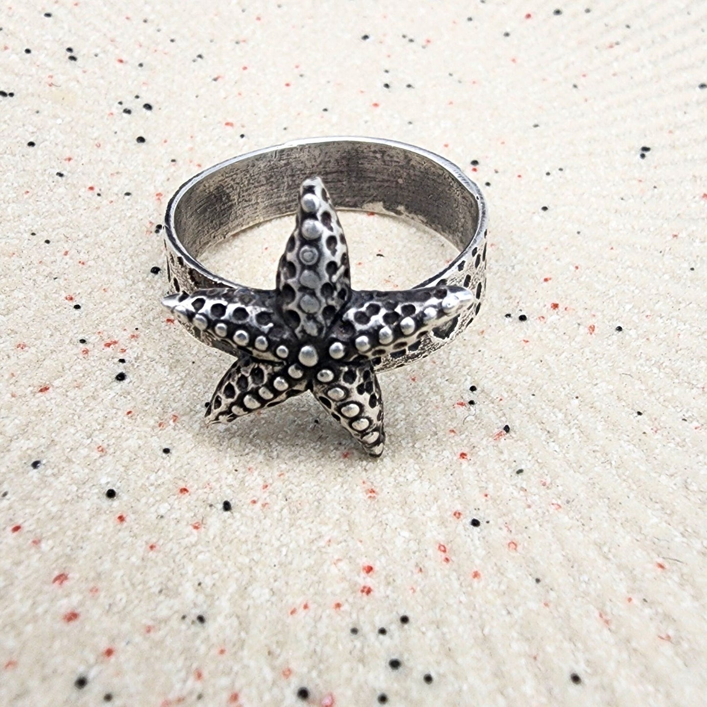 Starfish Adjustable Ring