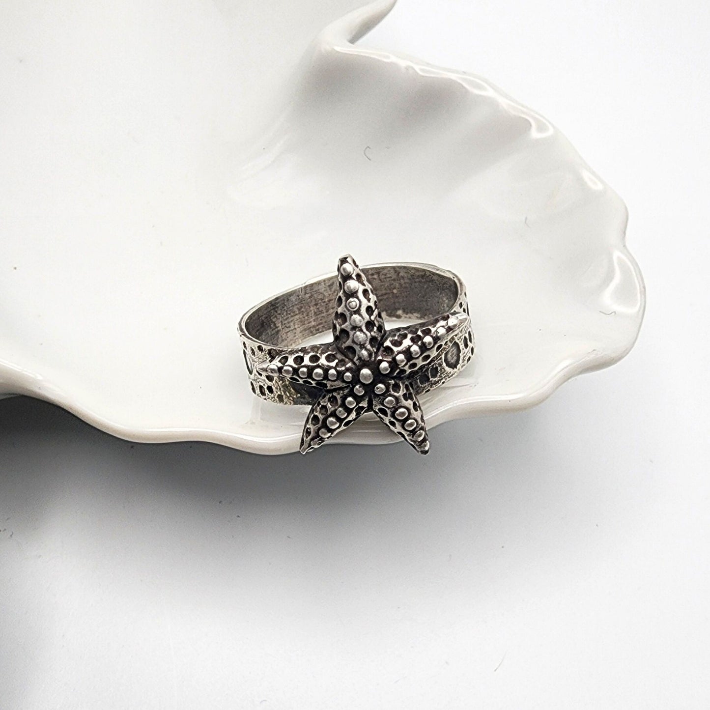 Starfish Adjustable Ring
