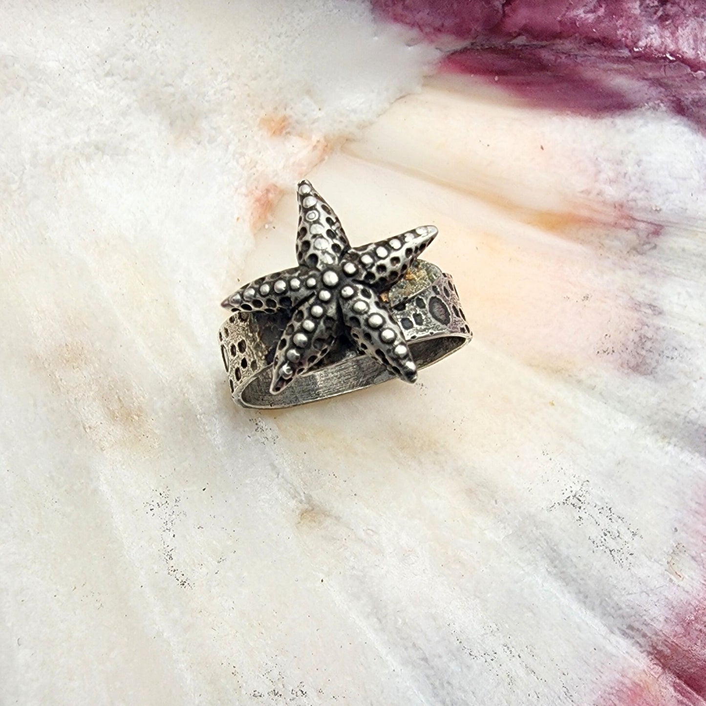 Starfish Adjustable Ring