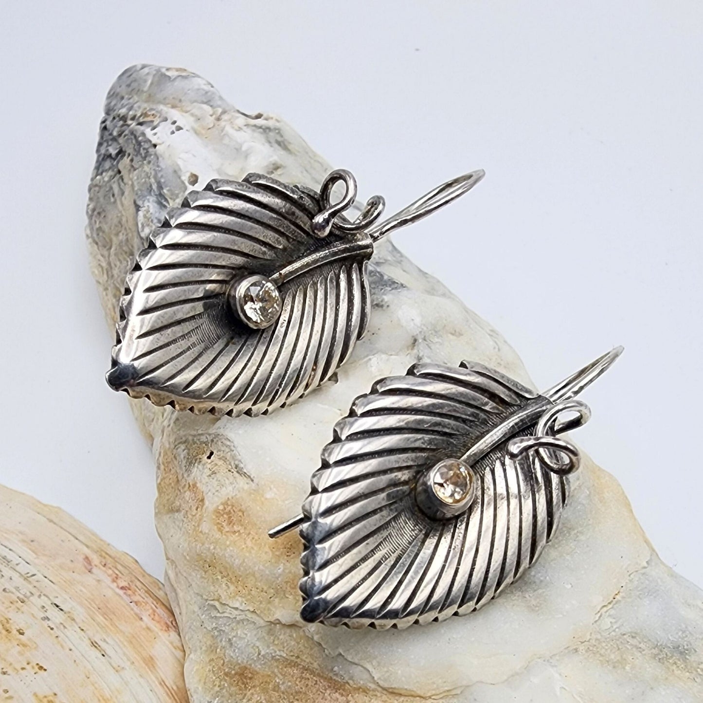 Tropical Palm Earrings