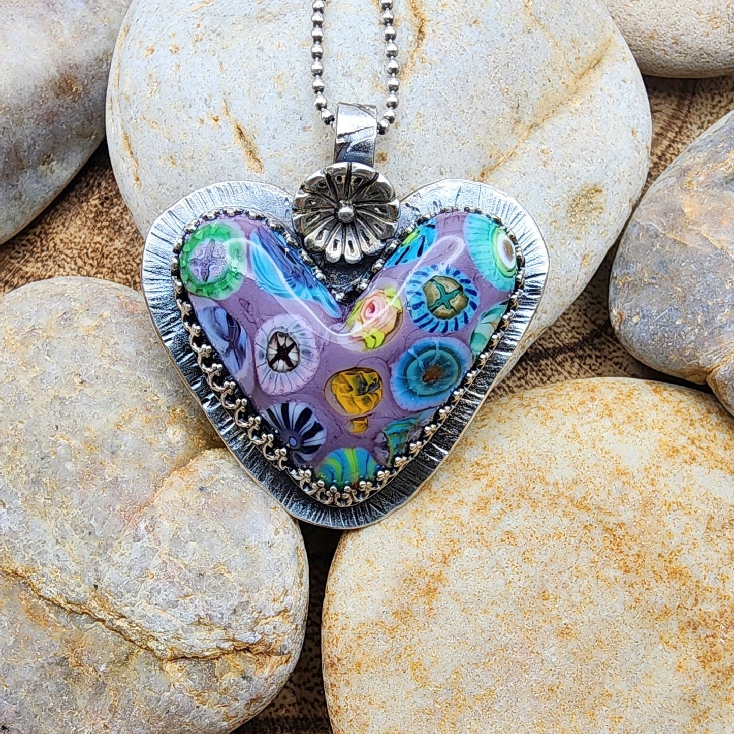 Purple Floral Love
