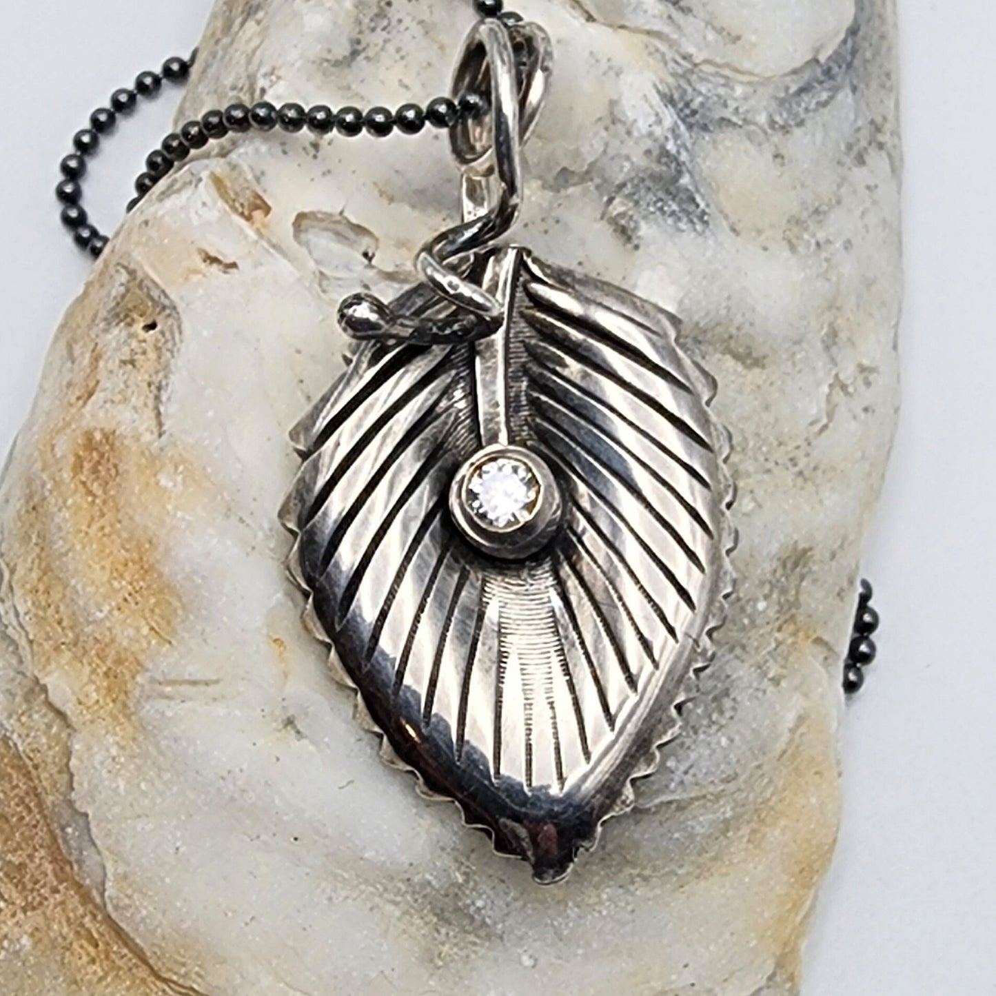 Tropical Palm Necklace
