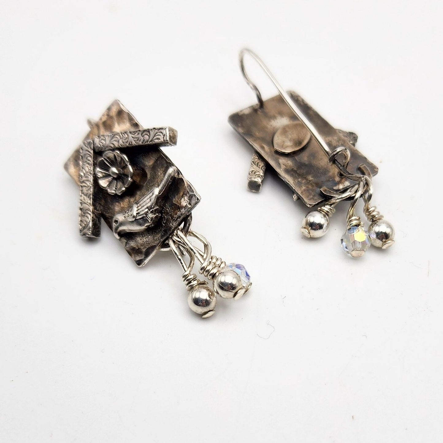 Birdhouse Earrings