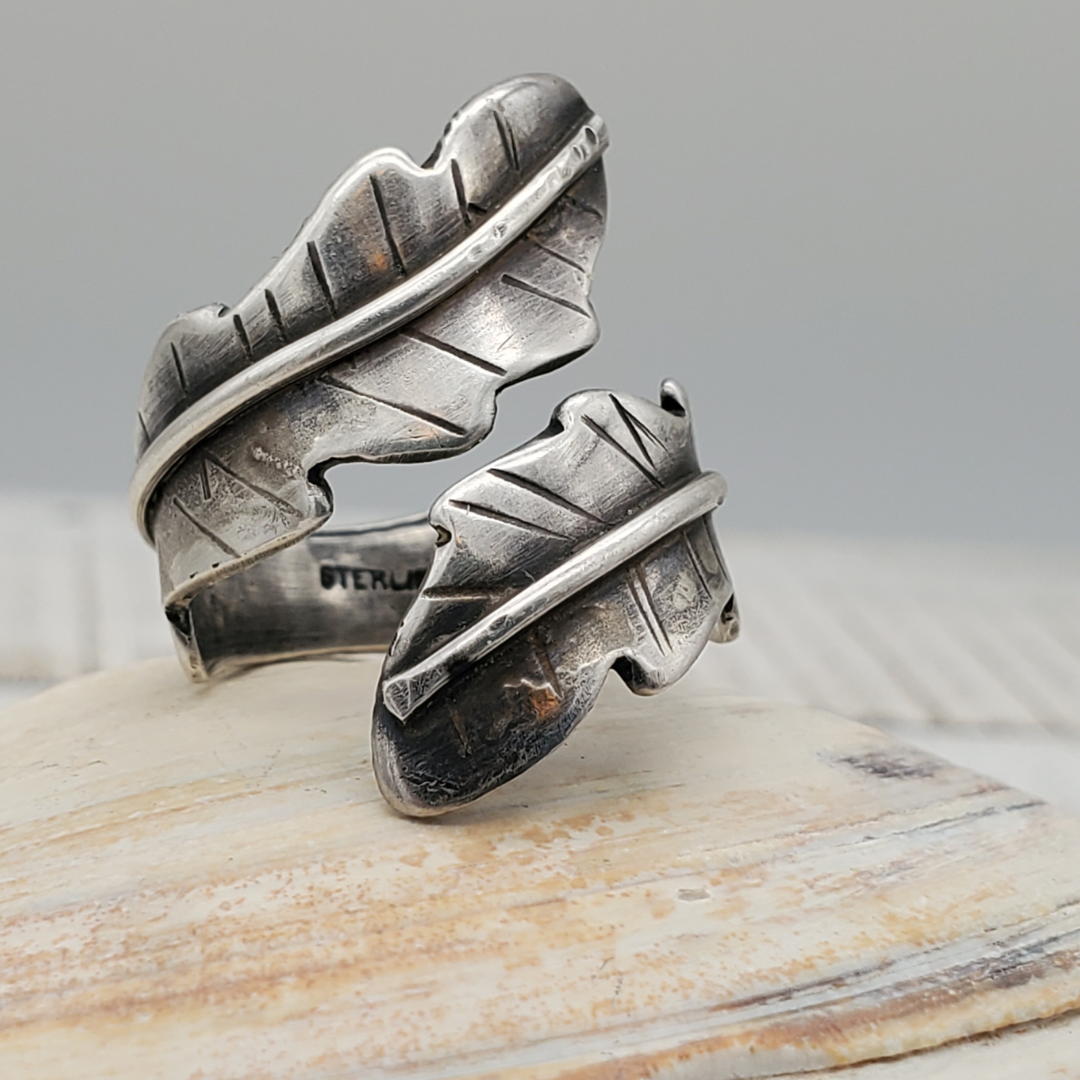 Feather Ring - Adjustable
