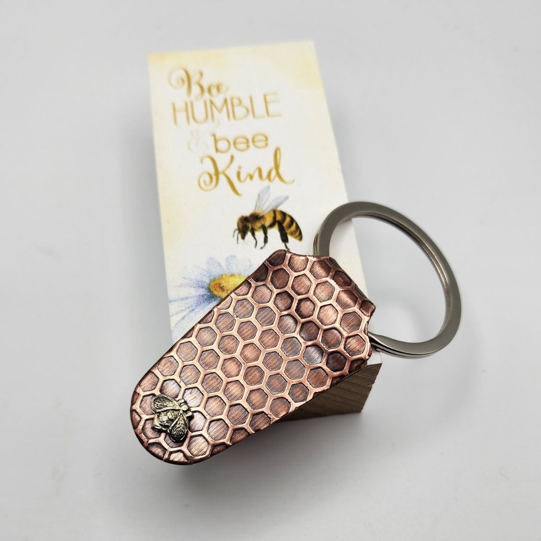 Honey Bee Keychain