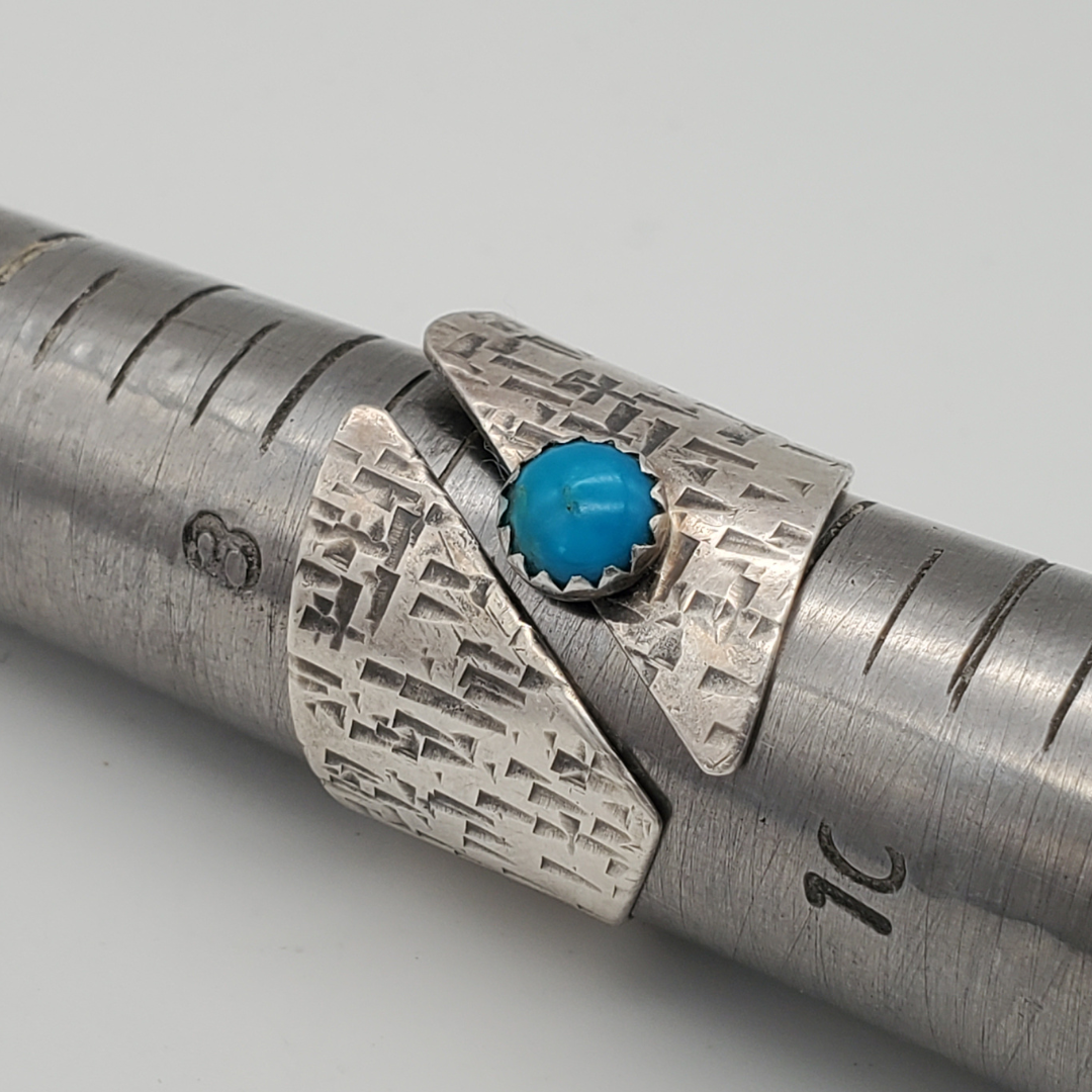 Turquoise adjustable wide band